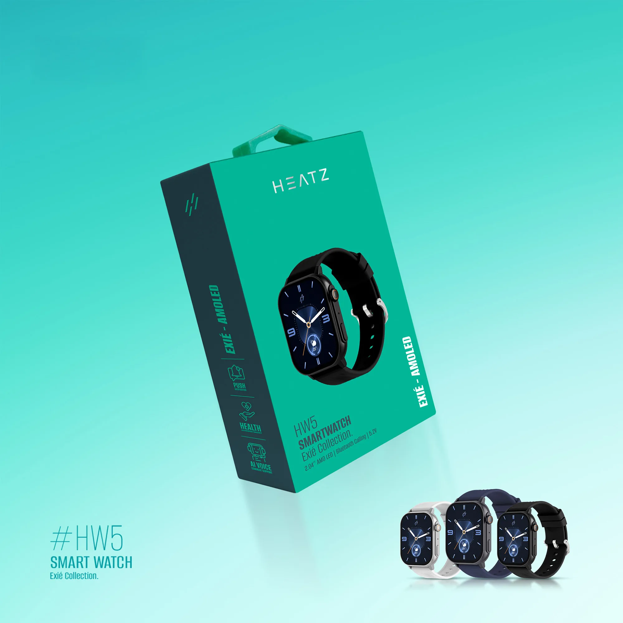 Heatz HW5 Smart Watch 